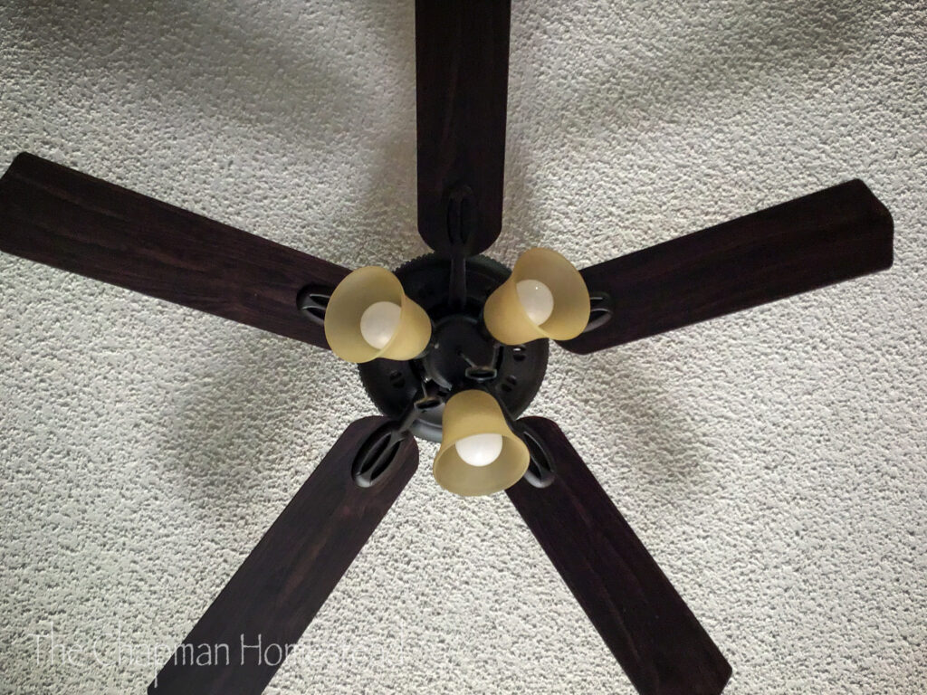 Photo of a ceiling fan